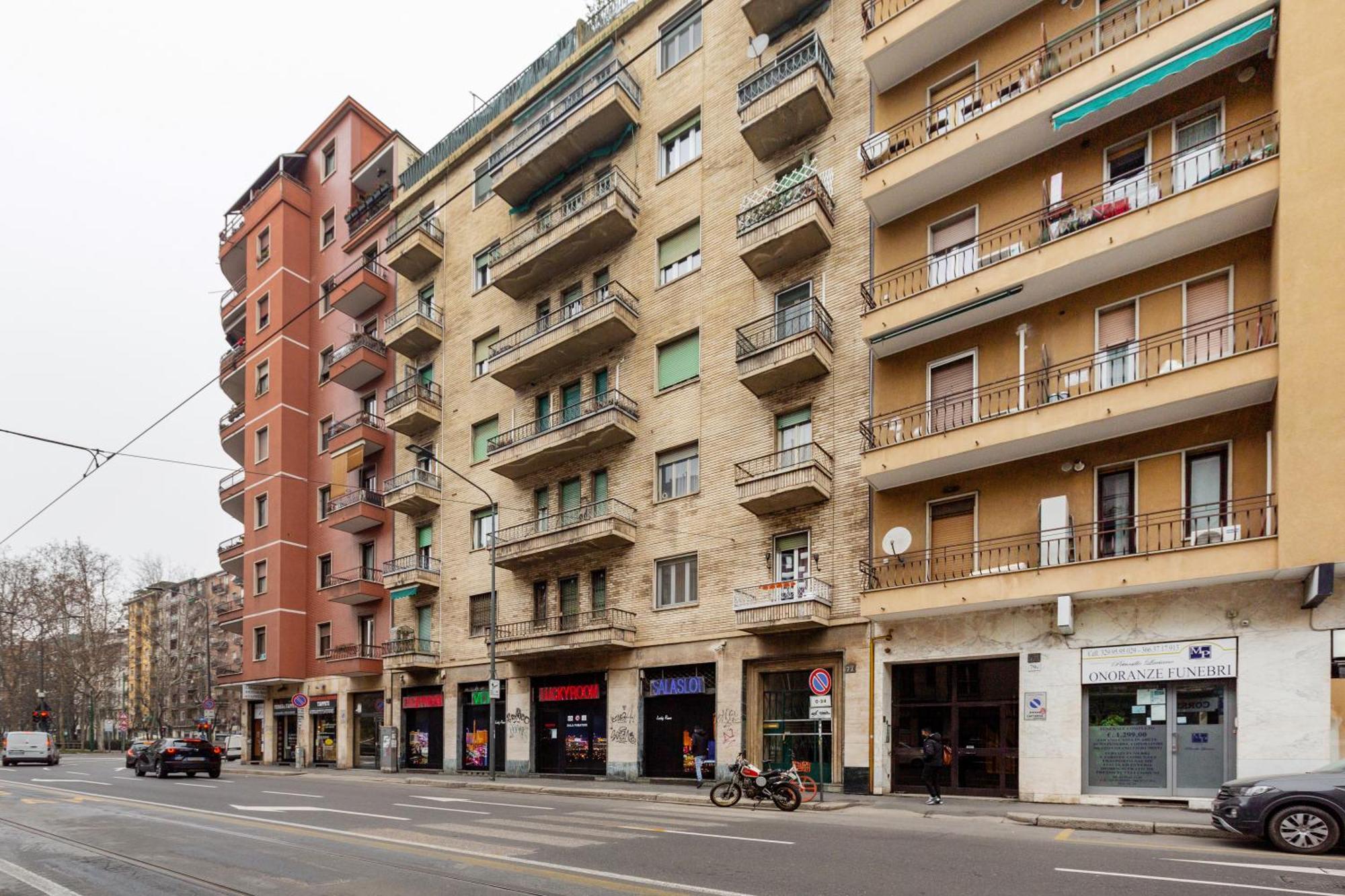 Corsica Huge Terrace Flats Apartman Milánó Kültér fotó